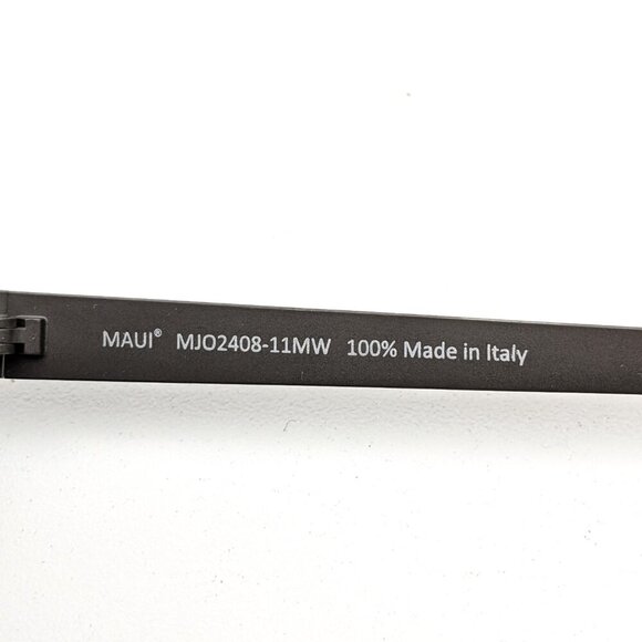 🕶️Made in Italy! Maui Jim MJO2408-11MW Unisex Eyeglasses 53/18/140 / ALL551🕶️ - Picture 6 of 9